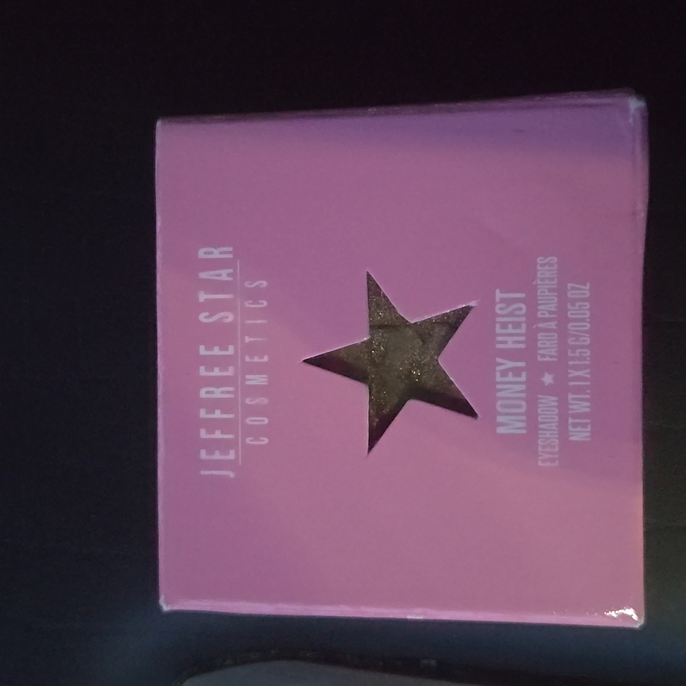Jeffree Star eyeshadow money heist